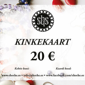 Kinkekaart 20 €