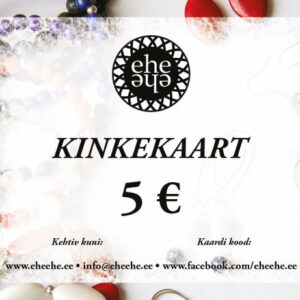 Kinkekaart 5 €